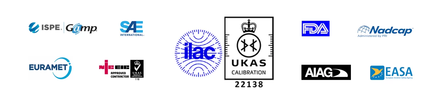 UKAS Standards Supported